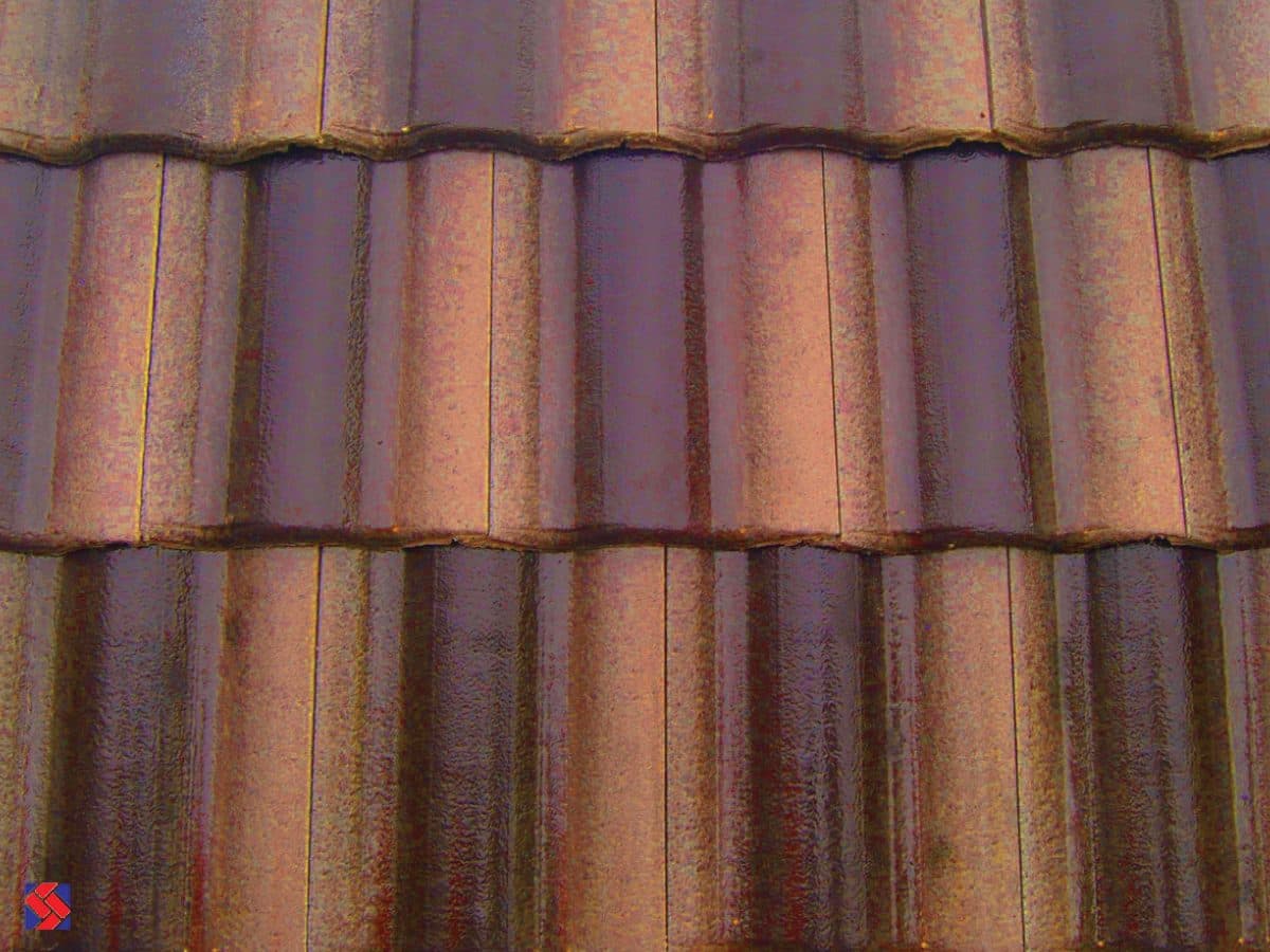 Terra Brown concrete roof tile